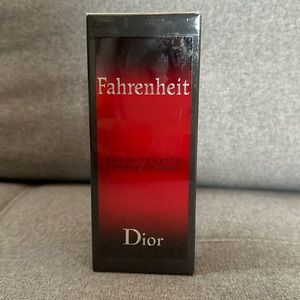 Christian Dior Fahrenheit men’s eau de toilette spray cologne. Unopened. New